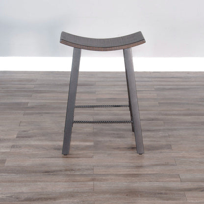 Homestead Metal Saddle Stool 2PC