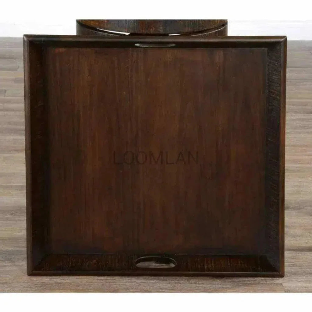 Homestead Ottoman Tray - LOOMLAN - Sunny D - Trays