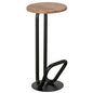 Hook Industrial Steel Framed Bar Stool - LOOMLAN - Noir - Bar Stools