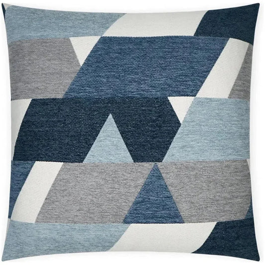 Hooray Ocean Blue Mist Large Throw Pillow Insert - LOOMLAN - D.V. Kap - Throw Pillows