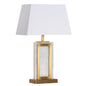 Hopewell Alabaster White Table Lamp