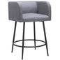 Horbat Counter Stool (Set of 2) Gray - LOOMLAN - Zuo Modern - Counter Stools