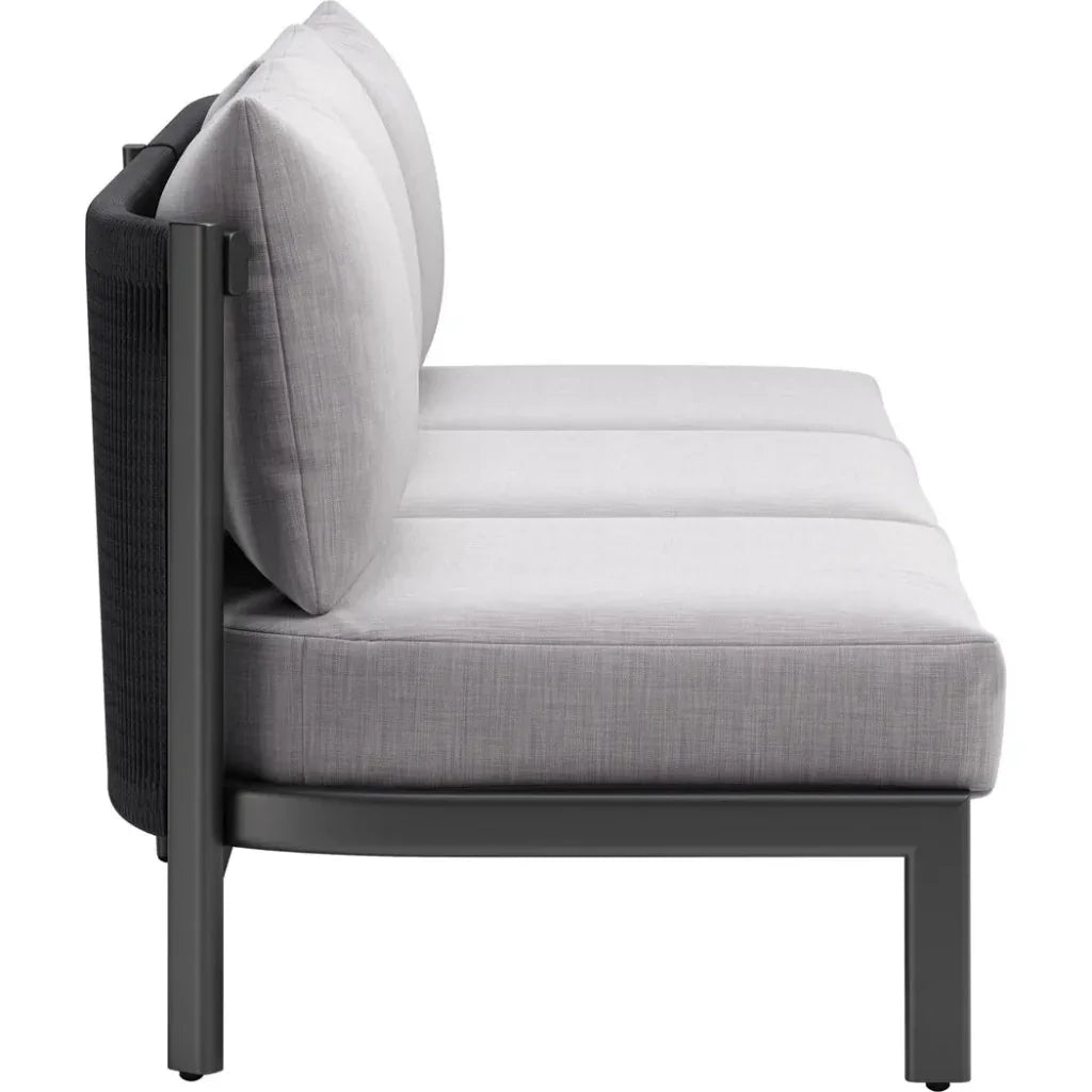 Horizon Gray Sofa - LOOMLAN - Zuo Modern - Outdoor Sofas & Loveseats