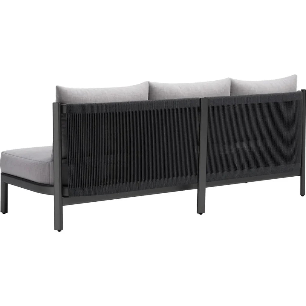 Horizon Gray Sofa - LOOMLAN - Zuo Modern - Outdoor Sofas & Loveseats