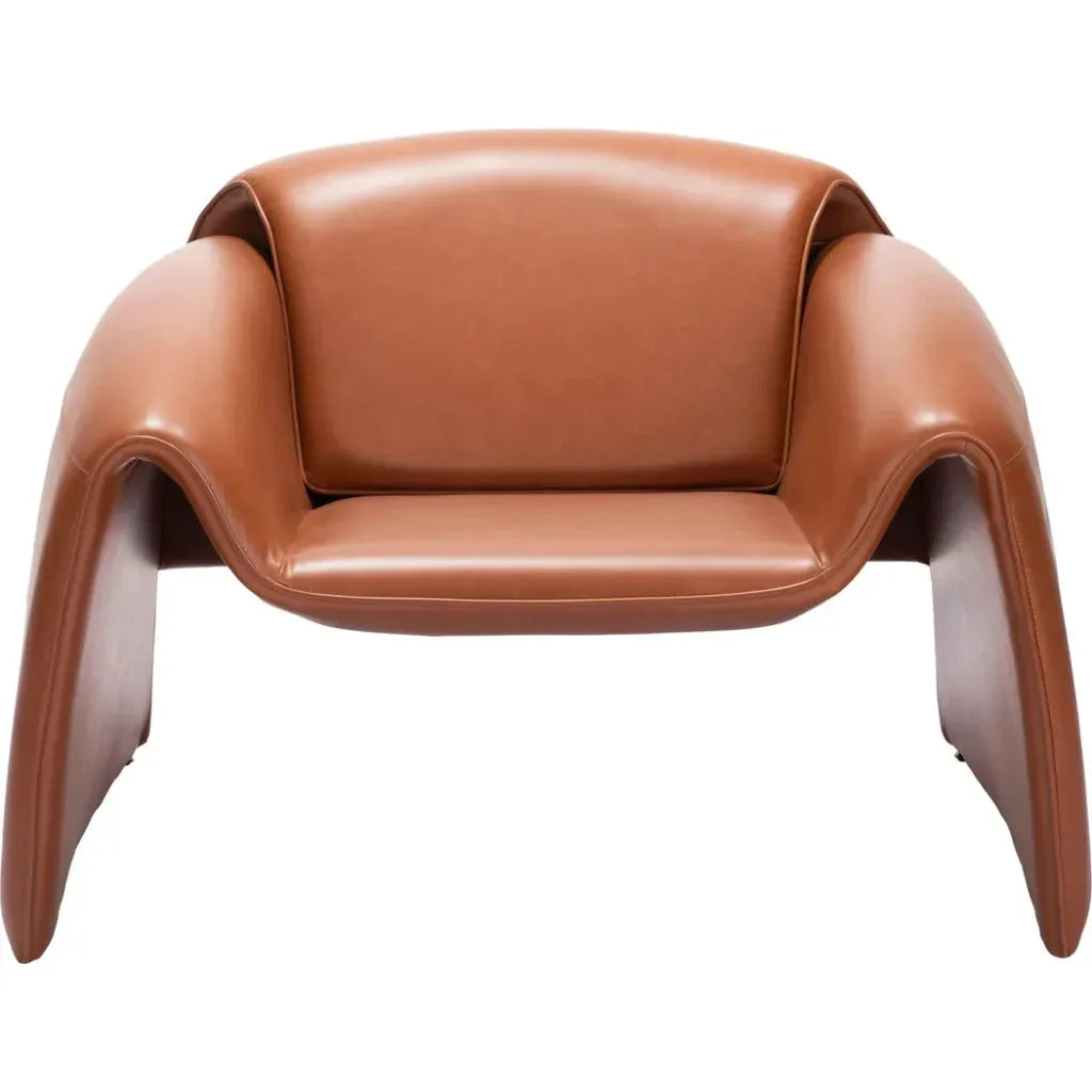 Horten Accent Chair Brown - LOOMLAN - Zuo Modern - Accent Chairs