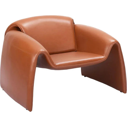 Horten Accent Chair Brown - LOOMLAN - Zuo Modern - Accent Chairs