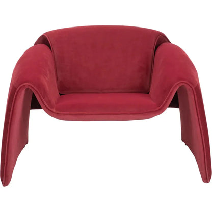 Horten Accent Chair Red - LOOMLAN - Zuo Modern - Accent Chairs