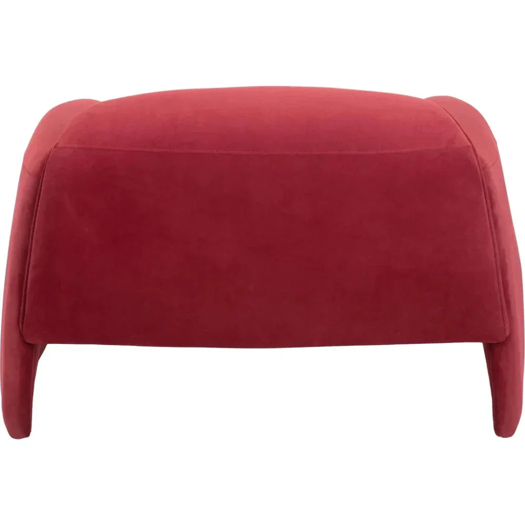 Horten Accent Chair Red - LOOMLAN - Zuo Modern - Accent Chairs