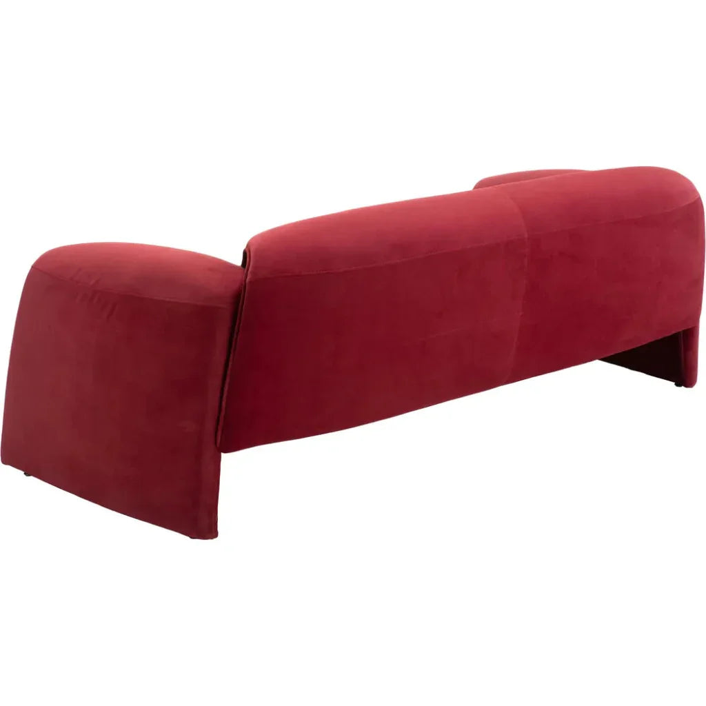 Horten Sofa Red - LOOMLAN - Zuo Modern - Sofas & Loveseats