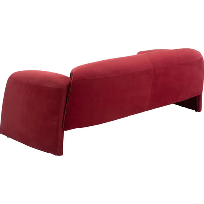 Horten Sofa Red - LOOMLAN - Zuo Modern - Sofas & Loveseats