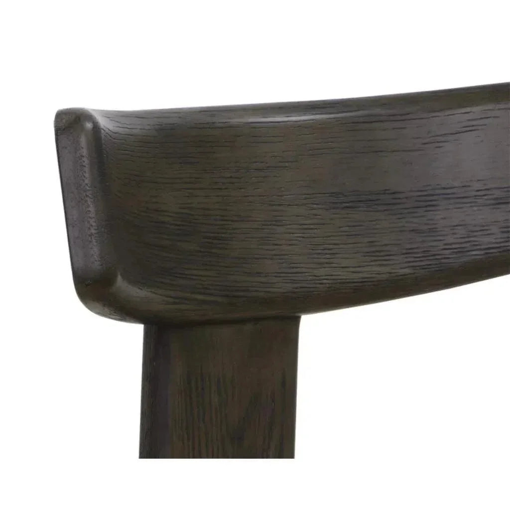 Horton Leather Armless Dining Chair 2PC - LOOMLAN - SUNPAN - Dining Chairs