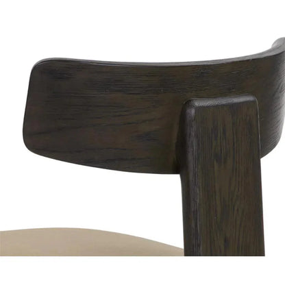 Horton Leather Armless Dining Chair 2PC - LOOMLAN - SUNPAN - Dining Chairs