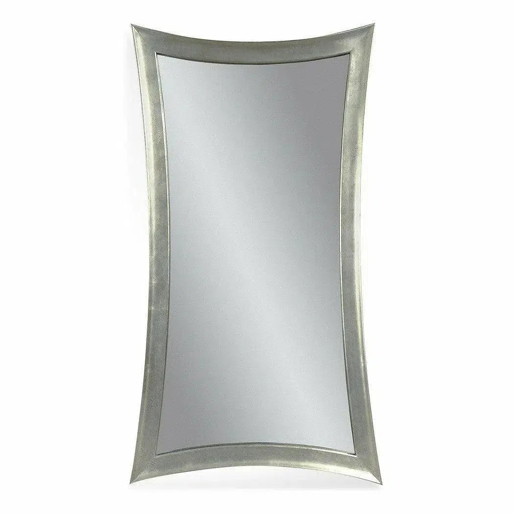 Hourglass Shaped Leaner Floor Mirror-Floor Mirrors-Bassett Mirror-LOOMLAN
