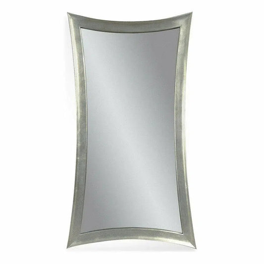 Hourglass Shaped Leaner Floor Mirror-Floor Mirrors-Bassett Mirror-LOOMLAN