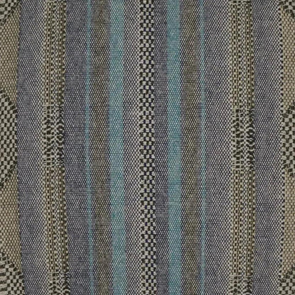 Hours Navy Global Navy Teal Large Throw Pillow Insert - LOOMLAN - D.V. Kap - Throw Pillows