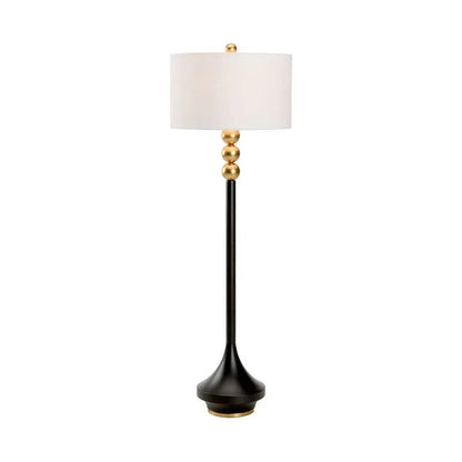 Hove Matte Black Finish Floor Lamp-Floor Lamps-Chelsea House-LOOMLAN