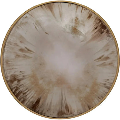 Hovland Metal Gold Wall Mirror - LOOMLAN - Bassett Mirror - Wall Mirrors