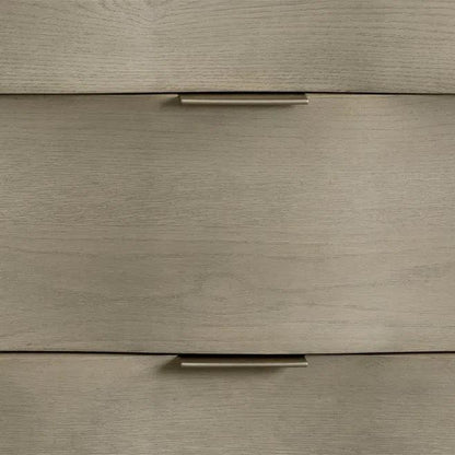 Hoyos Dresser Poplar Wood With Brass Handles - LOOMLAN - SUNPAN - Dressers