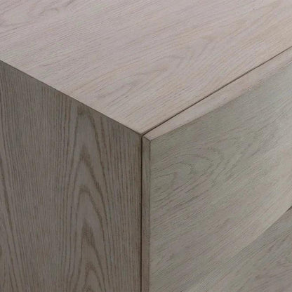 Hoyos Nightstand Soft Closing Drawers Handles - LOOMLAN - SUNPAN - Nightstands