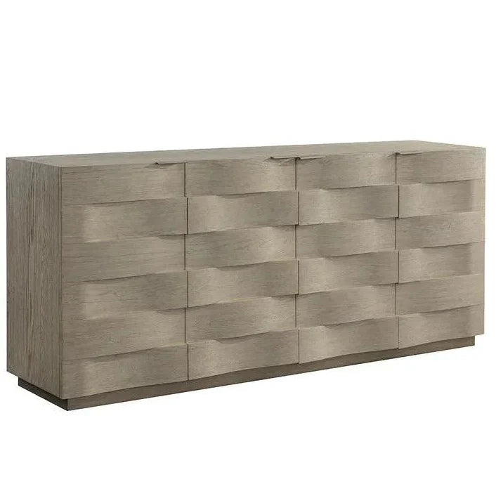 Hoyos Sideboard Soft Closing Drawers Handles - LOOMLAN - SUNPAN - Sideboards