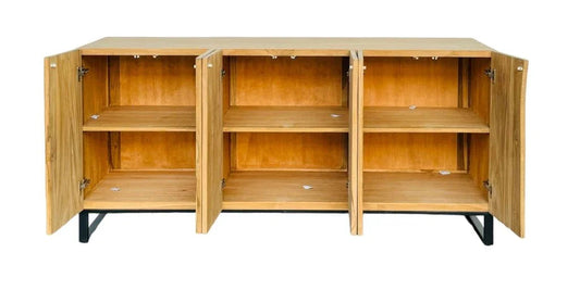 Hudson Sideboard Natural Teak - LOOMLAN - Artesia - Sideboards