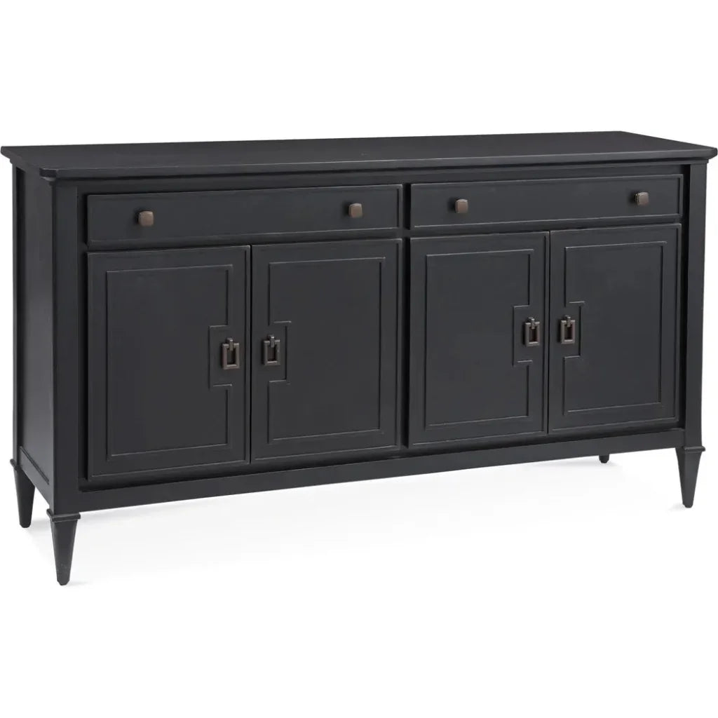 Hudson Wood Black Server - LOOMLAN - Bassett Mirror - Sideboards