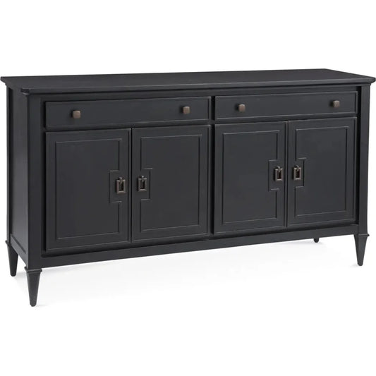 Hudson Wood Black Server - LOOMLAN - Bassett Mirror - Sideboards