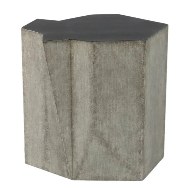 Hudson Wooden Geometric Side Table - LOOMLAN - Peninsula Home - Side Tables