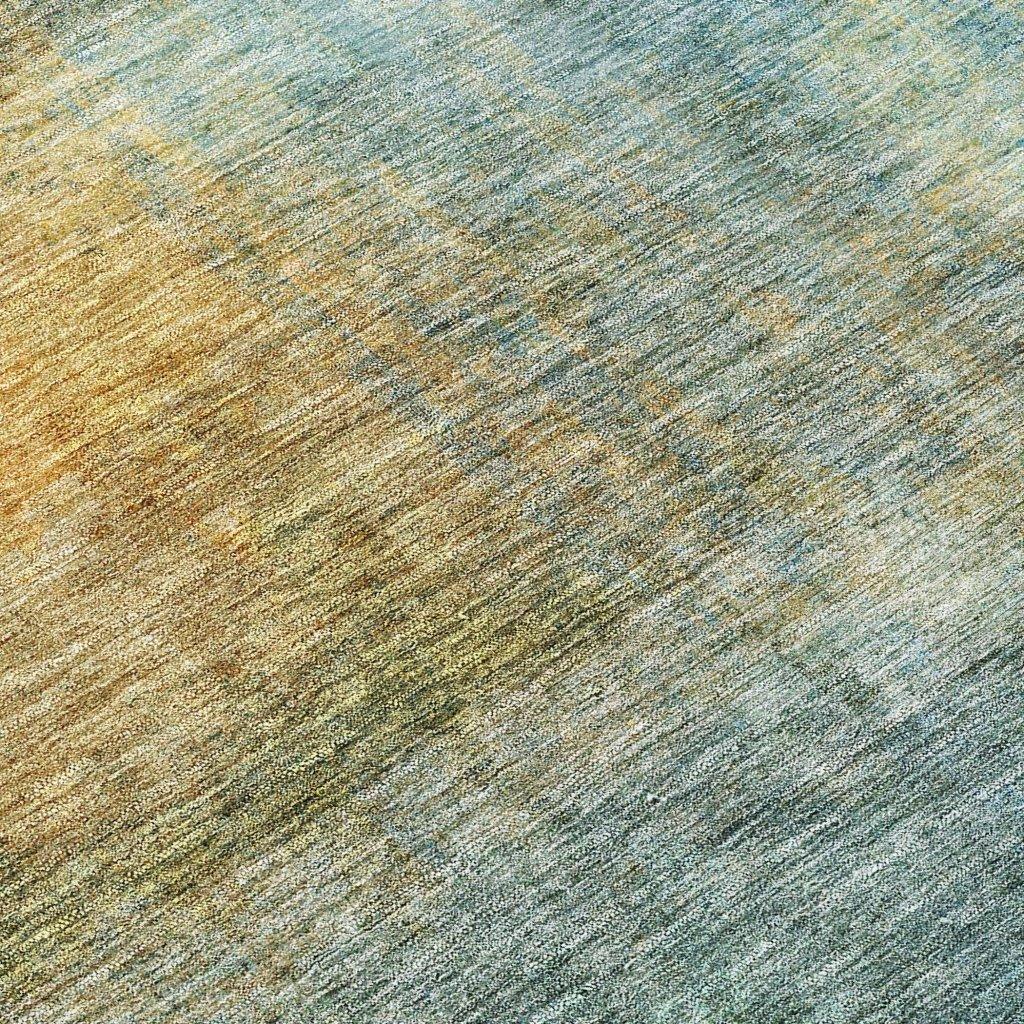 Hue Blue Washable Indoor-Outdoor Rug-Outdoor Rugs-LOOMLAN Rugs-LOOMLAN