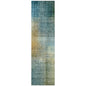Hue Blue Washable Indoor-Outdoor Rug-Outdoor Rugs-LOOMLAN Rugs-2'3" x 7'6"-LOOMLAN