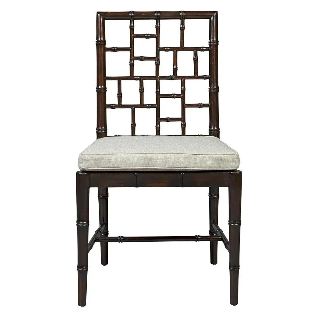 Hugo Linen Armless Side Chair - LOOMLAN - Accent Chairs