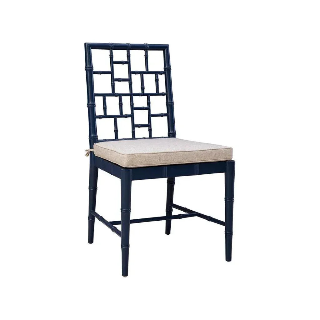 Hugo Linen Armless Side Chair - LOOMLAN - Accent Chairs