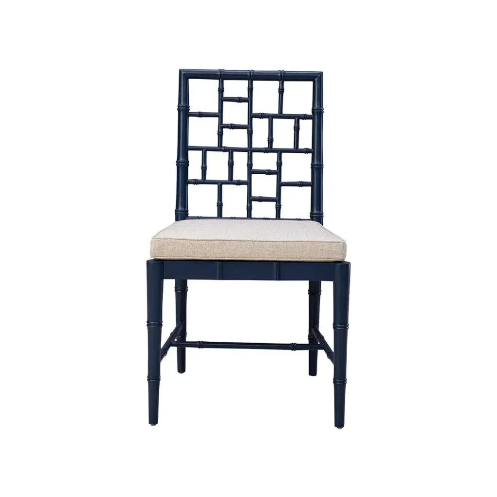 Hugo Linen Armless Side Chair - LOOMLAN - Accent Chairs