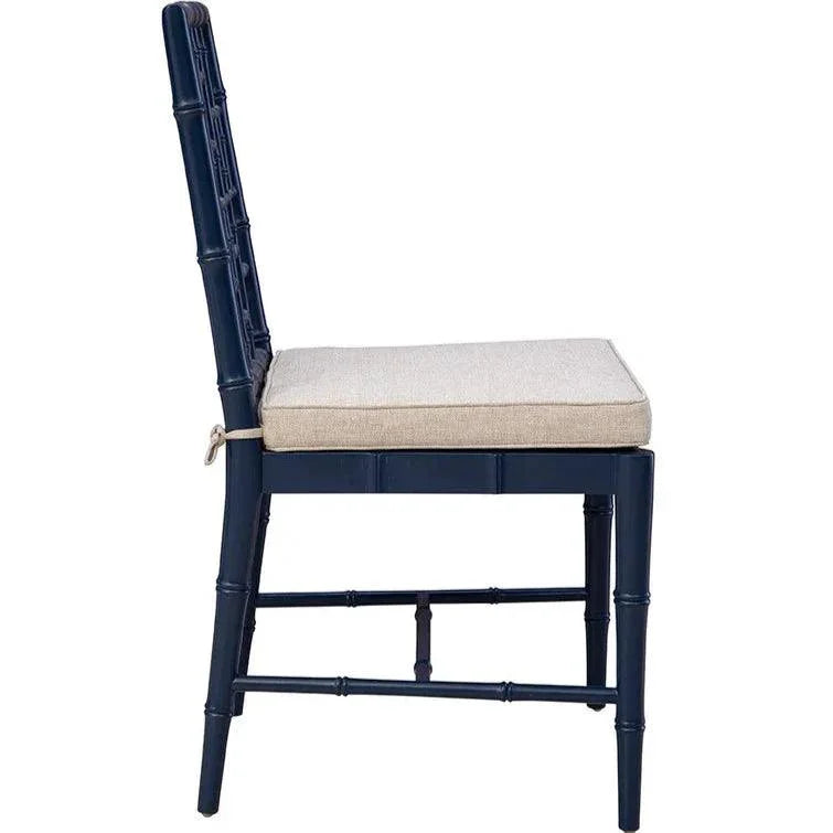 Hugo Linen Armless Side Chair - LOOMLAN - Accent Chairs