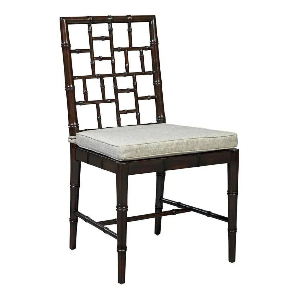 Hugo Linen Armless Side Chair - LOOMLAN - Accent Chairs