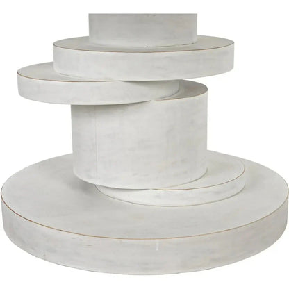 Hugo Round Wooden Dining Table-Dining Tables-Noir-LOOMLAN