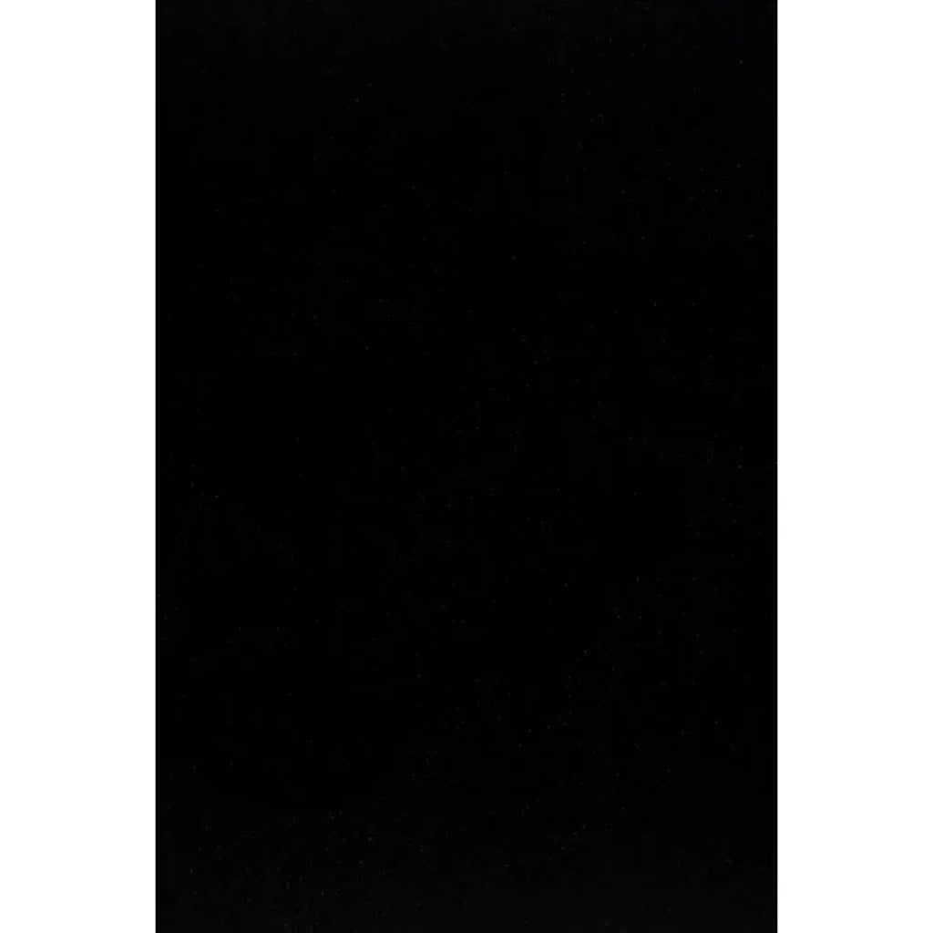 Hugo Round Wooden Dining Table-Dining Tables-Noir-LOOMLAN