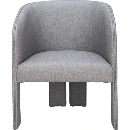 Hull Slate Gray Accent Arm Chair - LOOMLAN - Zuo Modern - Accent Chairs