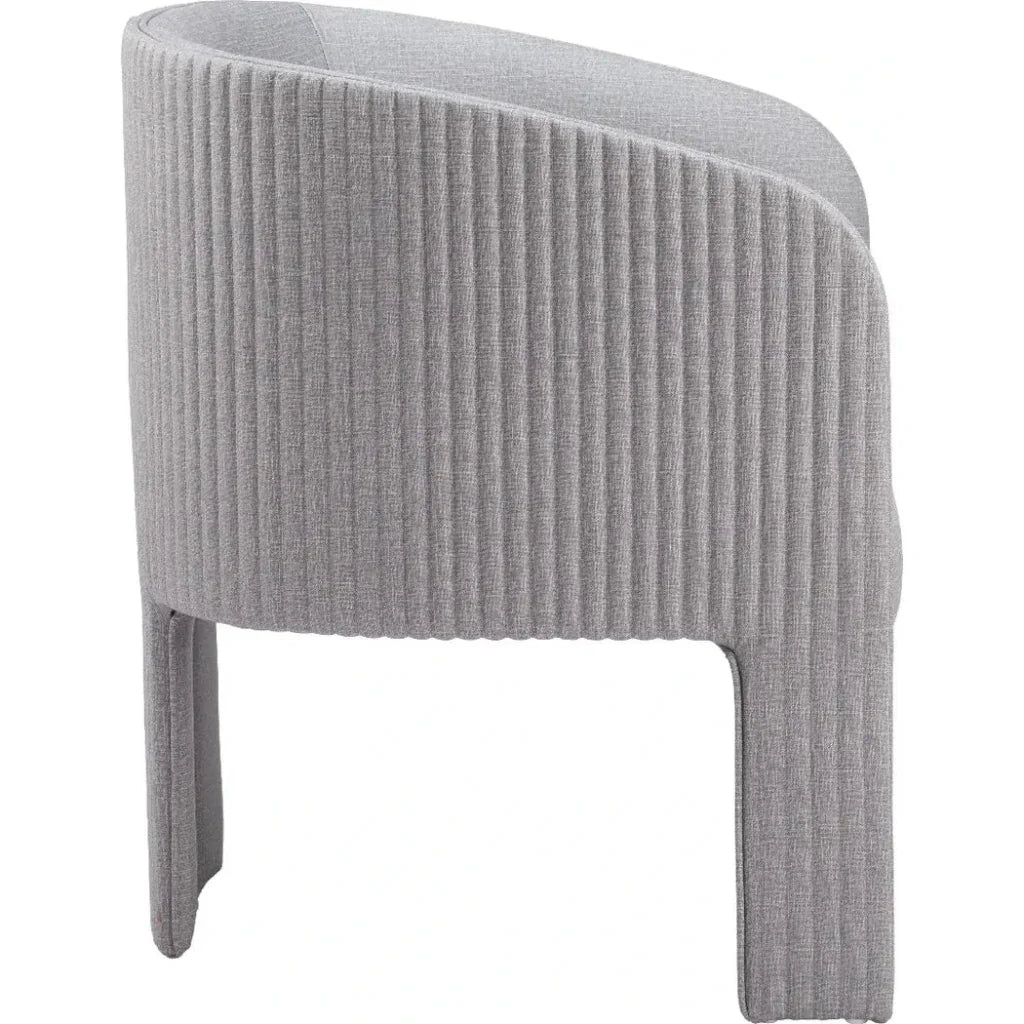 Hull Slate Gray Accent Arm Chair - LOOMLAN - Zuo Modern - Accent Chairs