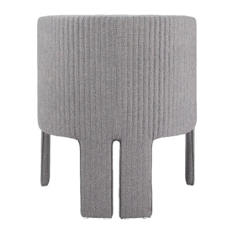 Hull Slate Gray Accent Arm Chair - LOOMLAN - Zuo Modern - Accent Chairs