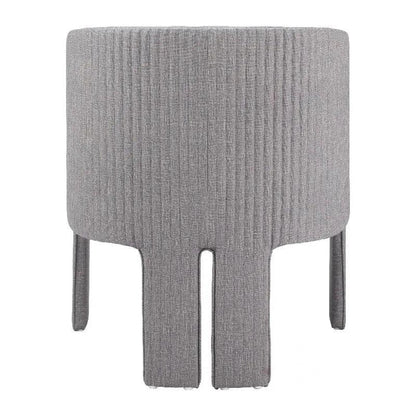 Hull Slate Gray Accent Arm Chair - LOOMLAN - Zuo Modern - Accent Chairs