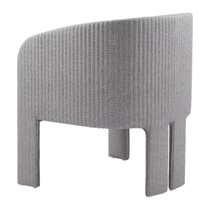 Hull Slate Gray Accent Arm Chair - LOOMLAN - Zuo Modern - Accent Chairs