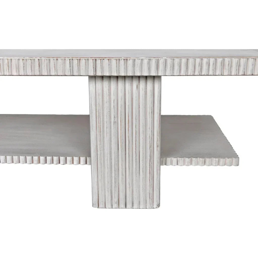 Humphrey Coffee Table, White Wash - LOOMLAN - Noir - Coffee Tables