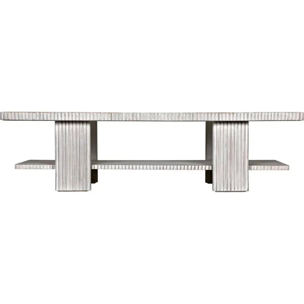 Humphrey Coffee Table, White Wash - LOOMLAN - Noir - Coffee Tables