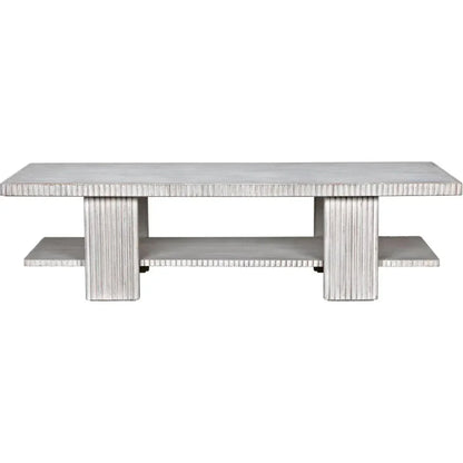 Humphrey Coffee Table, White Wash - LOOMLAN - Noir - Coffee Tables