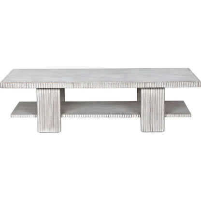 Humphrey Coffee Table, White Wash - LOOMLAN - Noir - Coffee Tables