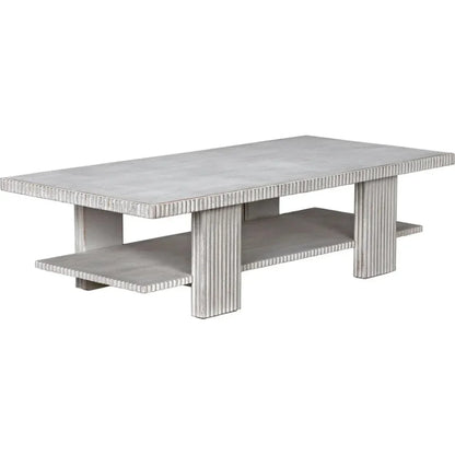 Humphrey Coffee Table, White Wash - LOOMLAN - Noir - Coffee Tables