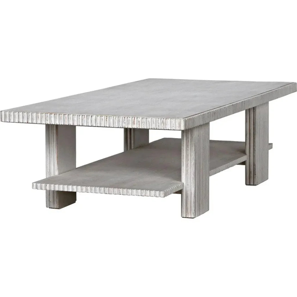 Humphrey Coffee Table, White Wash - LOOMLAN - Noir - Coffee Tables