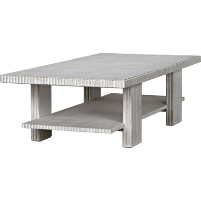Humphrey Coffee Table, White Wash - LOOMLAN - Noir - Coffee Tables