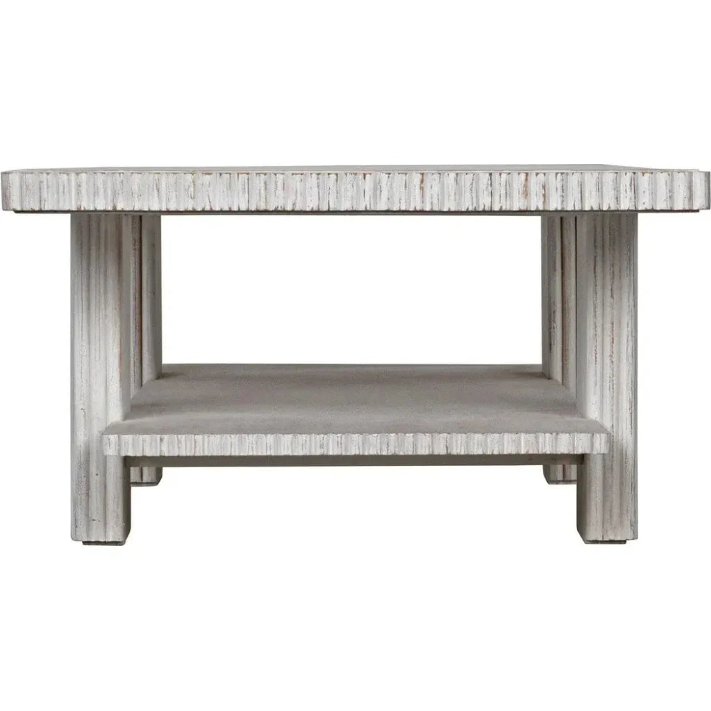 Humphrey Coffee Table, White Wash - LOOMLAN - Noir - Coffee Tables
